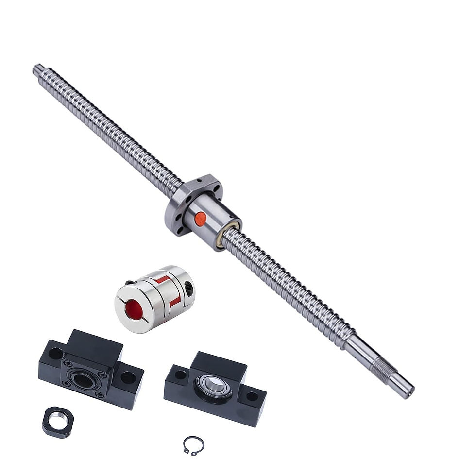 SFU1605-EKEF Ball Screw 16mm Ballscrew+Nut + End Support + Coupler (1520-2600mm) - Photo 1