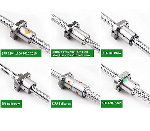 Thumbnail: SFU2504 Ball Screw 25mm Ballscrew+Nut (200-1500mm) - Photo 3