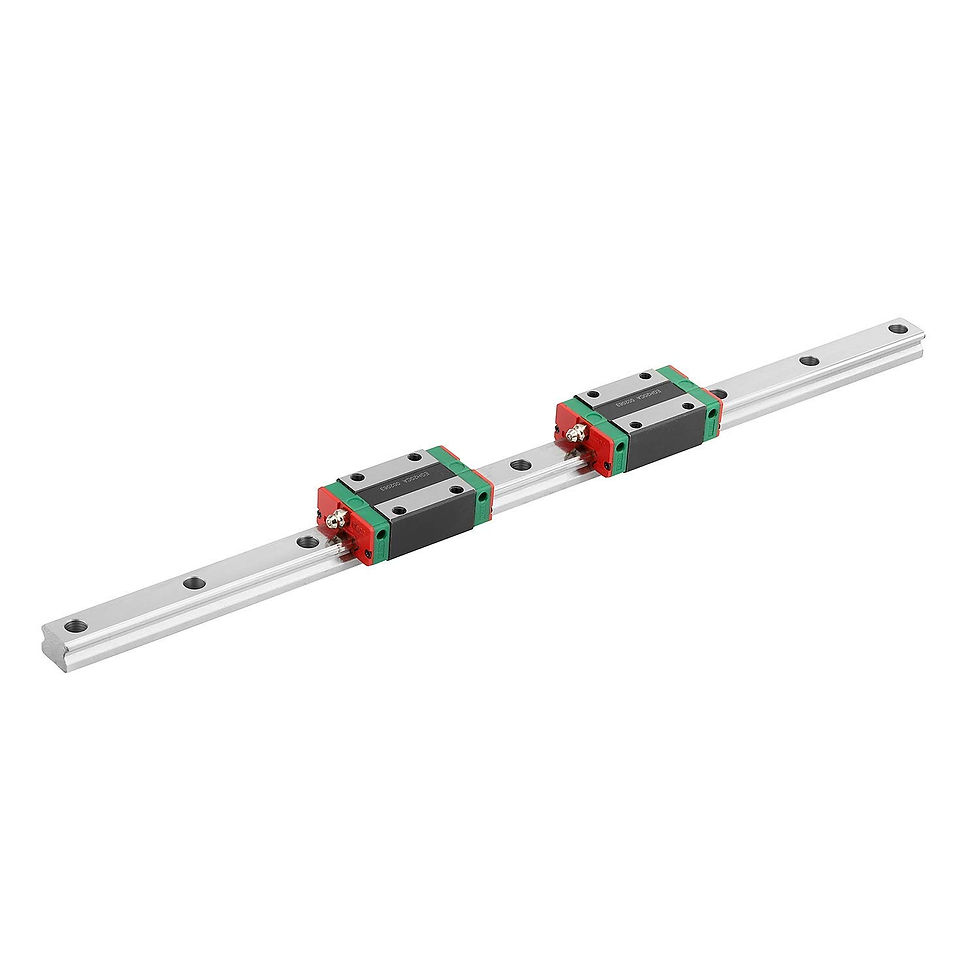 EGH15CA Linear Guide 15mm Rail + 2 Slide Blocks (200-1500mm) - Photo 1