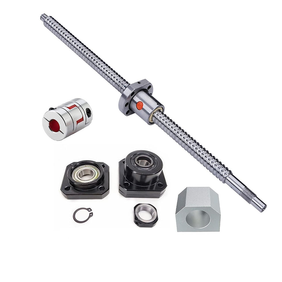 SFU2505 Ball Screw 25mm Ballscrew+Nut + FK/FF20 End Support + Coupler + Housing - Photo 1