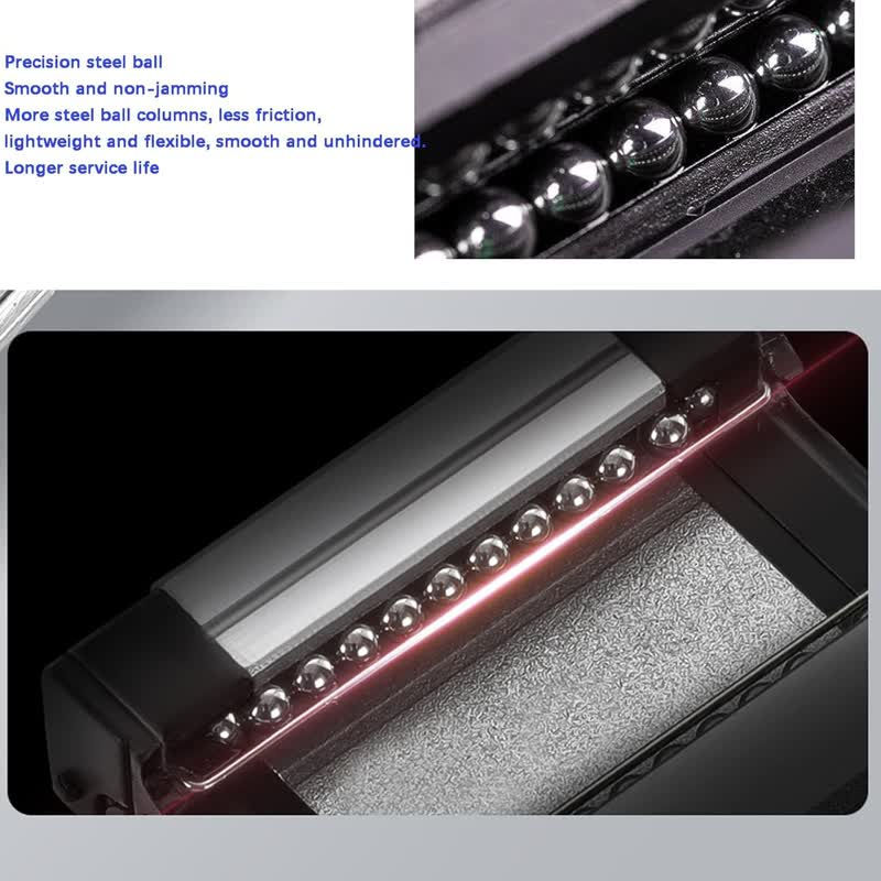 Thumbnail: HB-MGN12H Micro Slide Blocks (Black/White) (1040-1500mm)