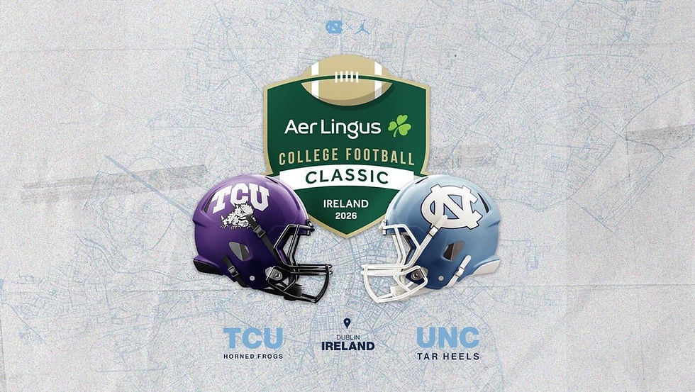 Heel Tough Blog: UNC to Play TCU in Ireland in 2026
