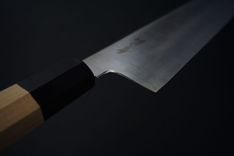 Thumbnail: SETUKI INOX Solid Steel Kiritsuke thin blade gyuto 240mm