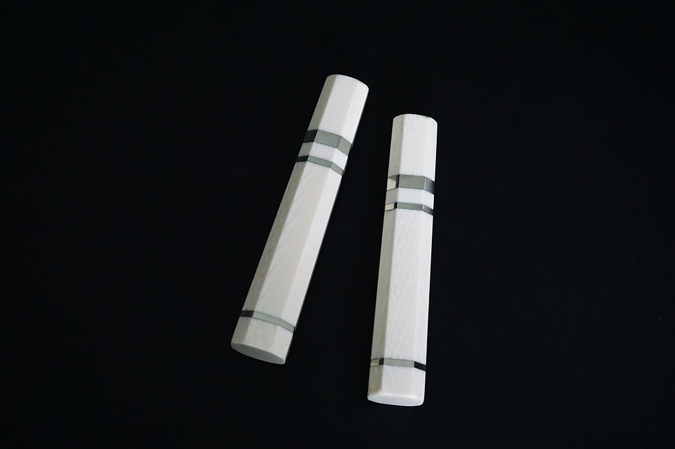 Thumbnail: SETUKI Ivory Silver 3rings Handle