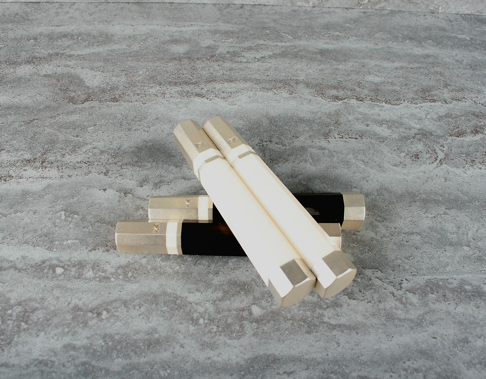 Thumbnail: White Octagonal Shogin Wa Handle