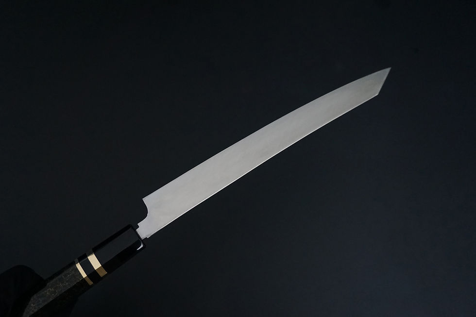 Thumbnail: SETUKI VG10 Solid Steel Kiritsuke Yanagiba 270/300/330mm One Side Mirror