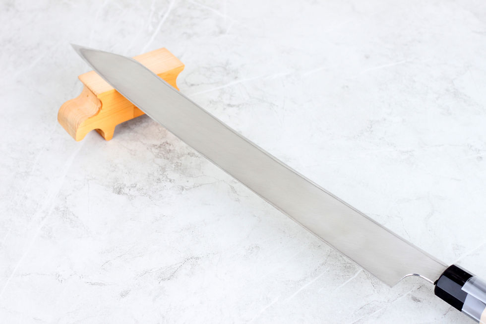 Thumbnail: Koho AUS10 Solid Steel Kengata Kiritsuke Yanagiba 300mm