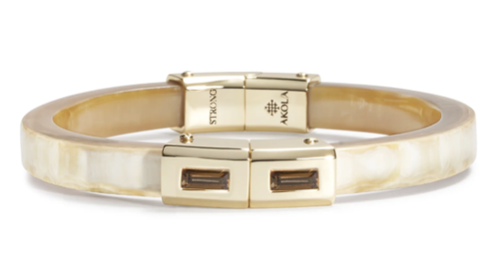 Thumbnail: Ankole Cow Horn Bracelet by Akola