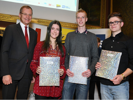 Stefan Hillebrand von der HTBLA - Hallstatt - Gewinnern des Landesmuseumshauptpreises