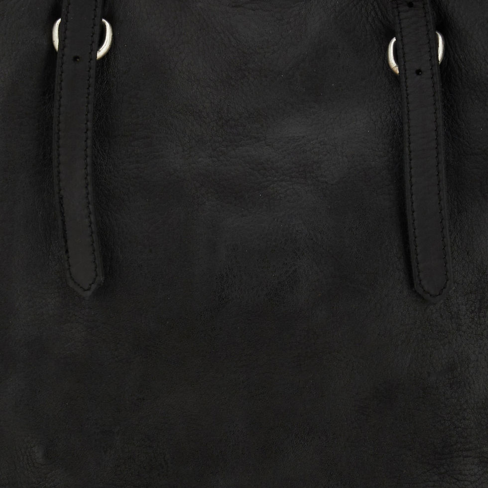 Miniatyrbild: Campomaggi Shopper närbild bärrem fästen