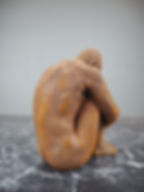 Filipiniana Man Body 6 Rostig/mörkbrun snett bakifrån