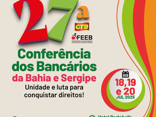 27ª Conferência da Bahia e Sergipe começa na sexta-feira