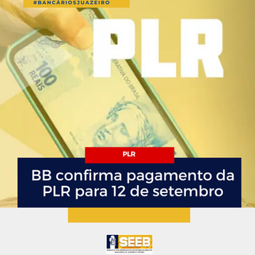 BB confirma pagamento da PLR para 12 de setembro