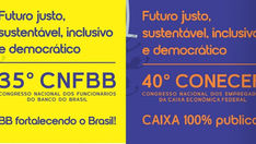 Congressos do BB e da Caixa começam nesta quinta-feira