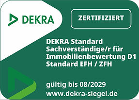 DEKRA Zertifikat Sachverständiger D1