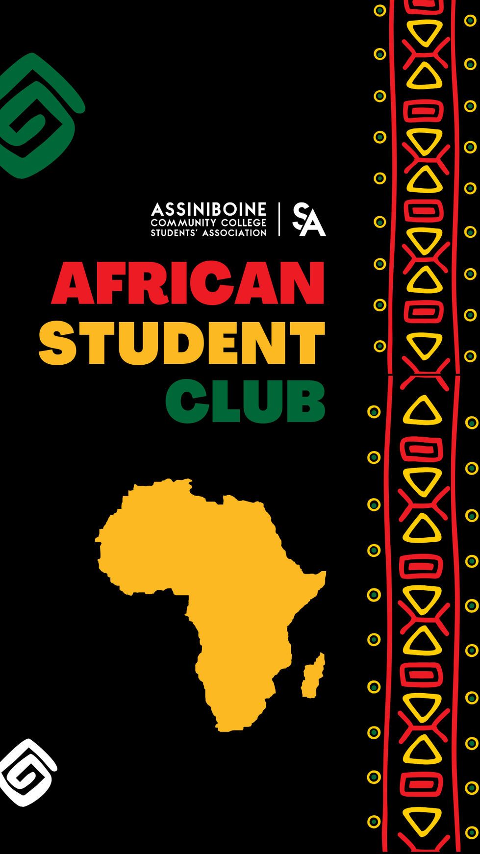 African Student Club Poster