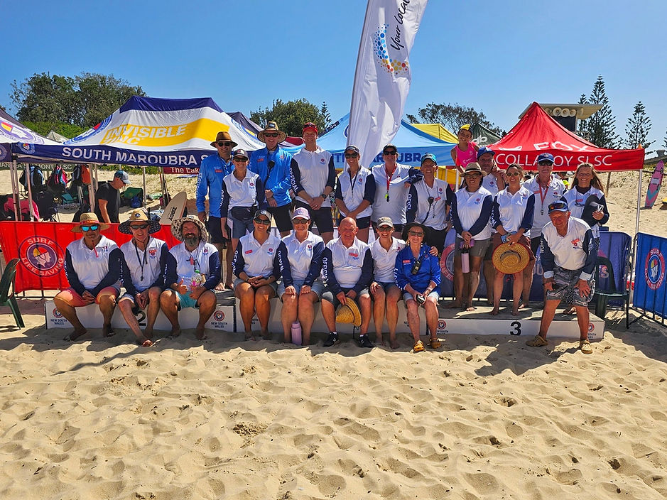 Officials at SLSNSW State Championships 2026