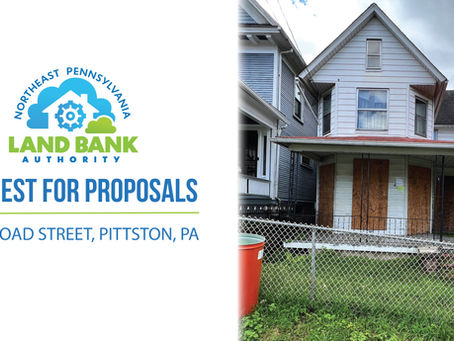 Request For Proposals – Northeast Pennsylvania Land Bank