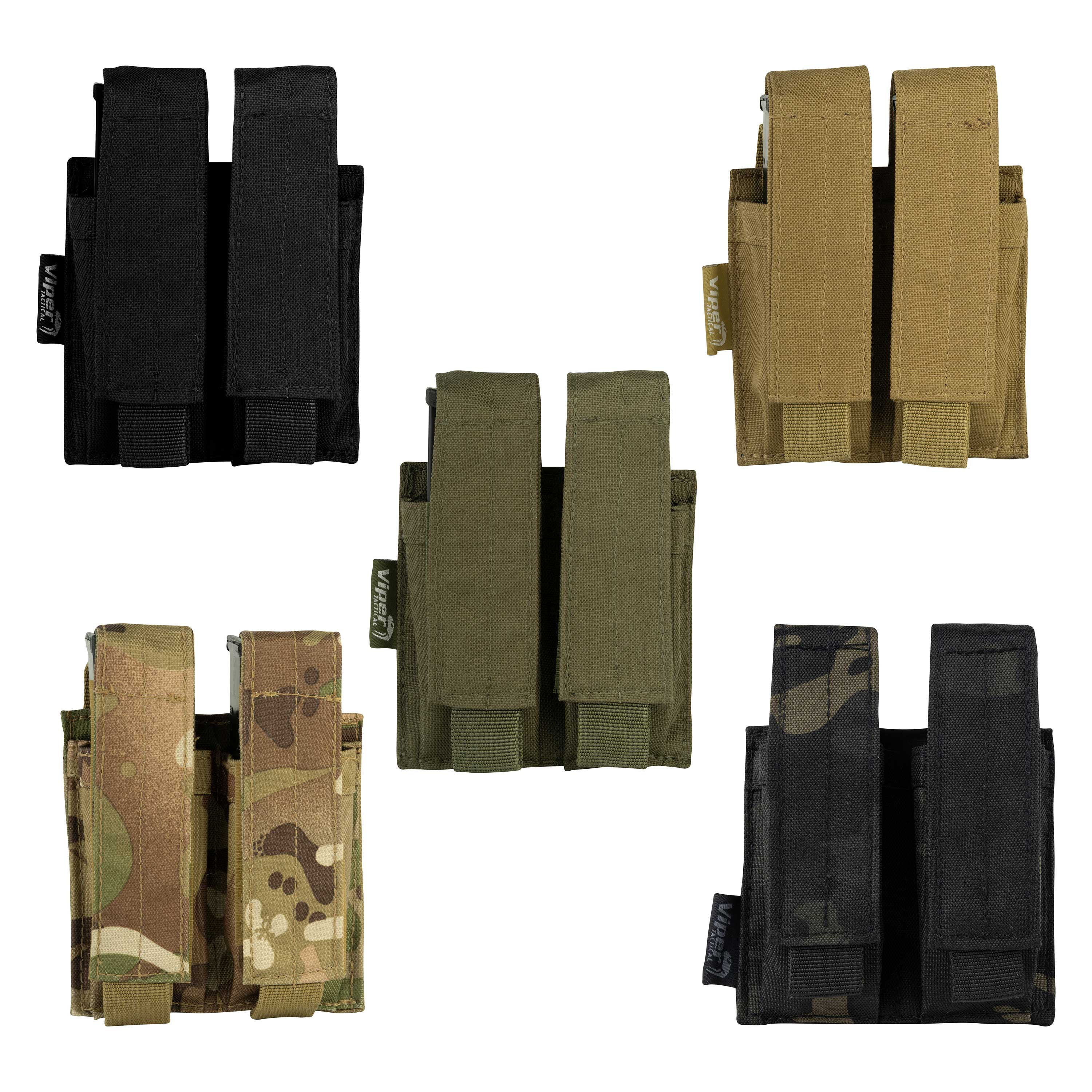 Modular Double Pistol Mag Pouch