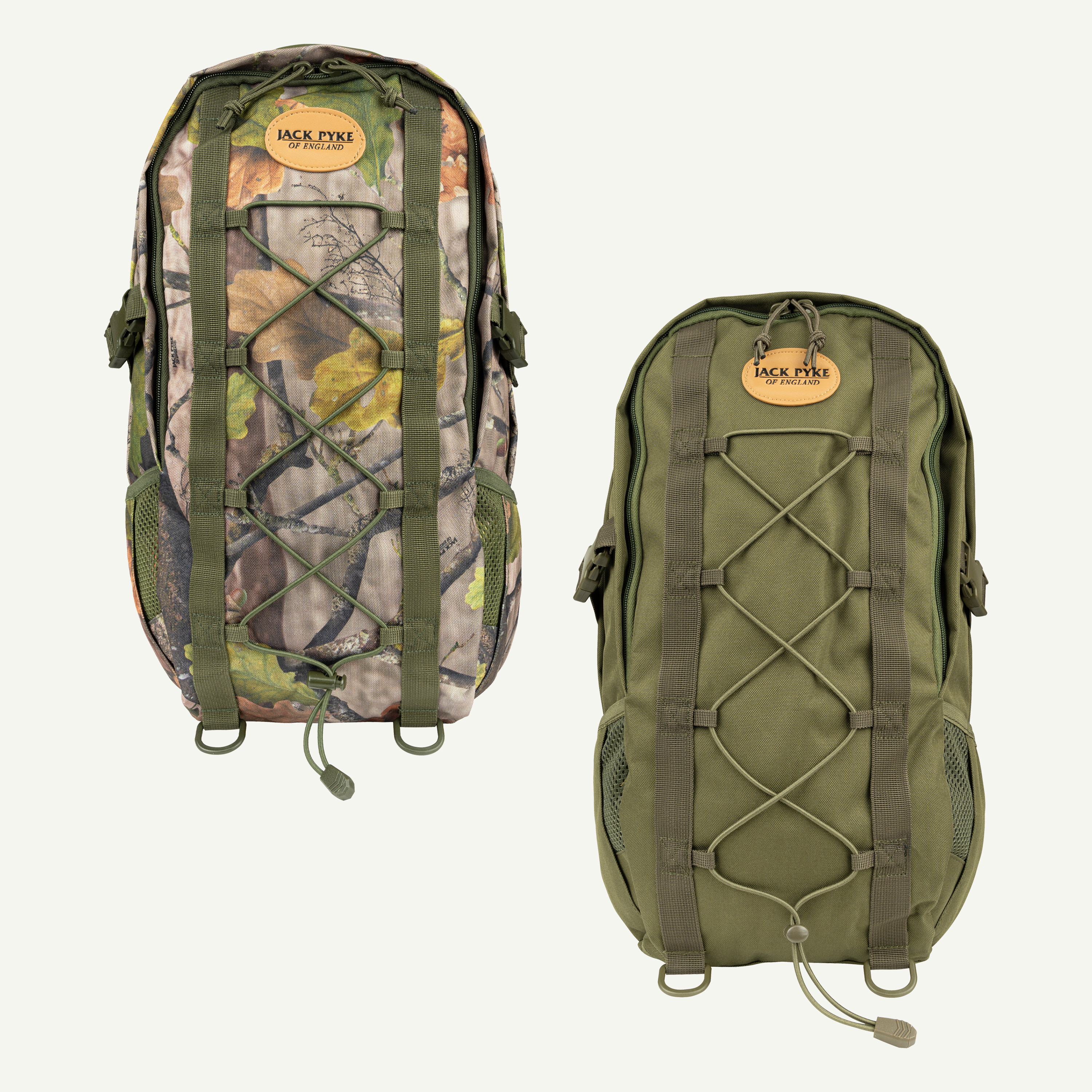 Jack Pyke Canvas Day Pack Green - View #9