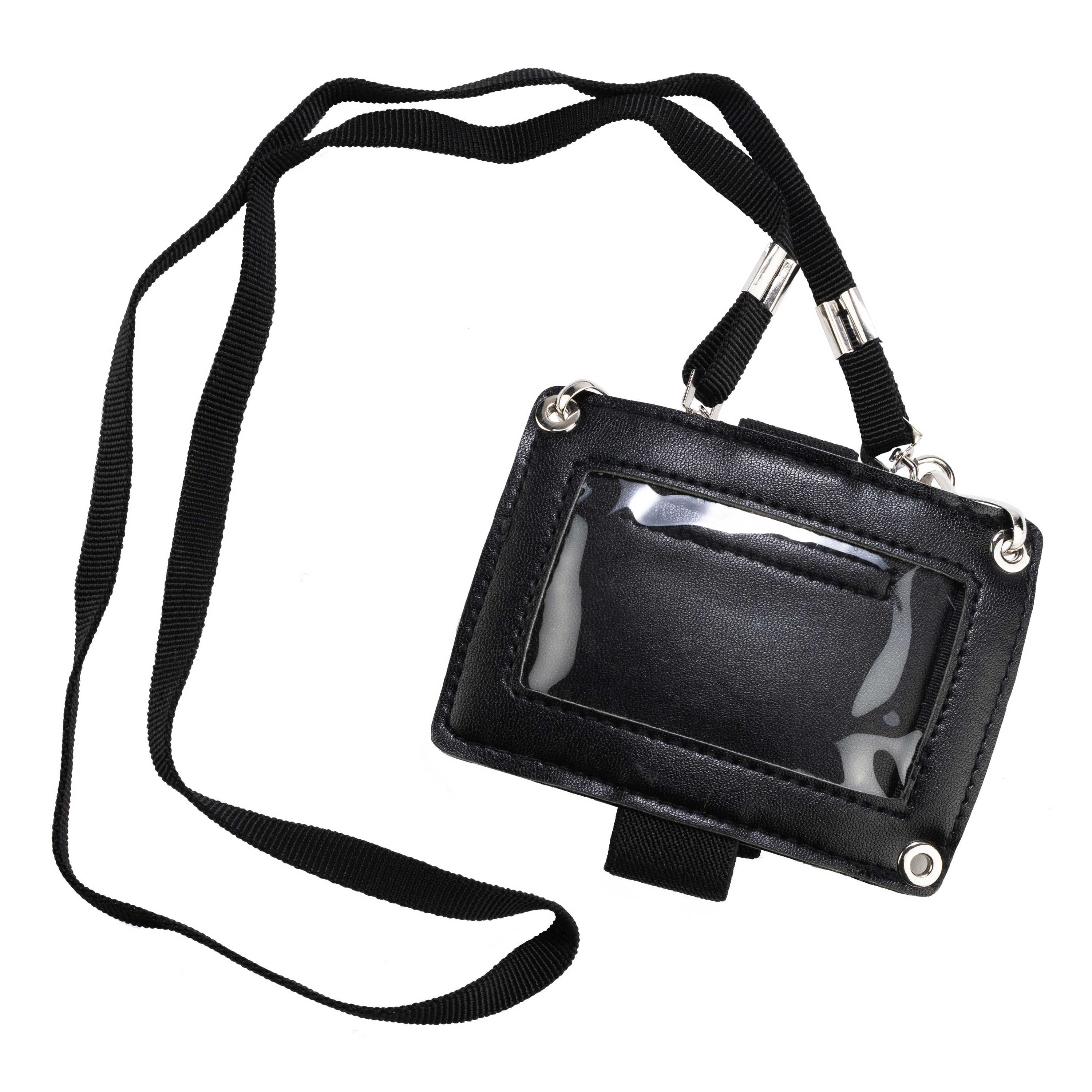 3 Way ID Holder with wrist, belt, and neck options with a detachable lanyard for military and outdoor use