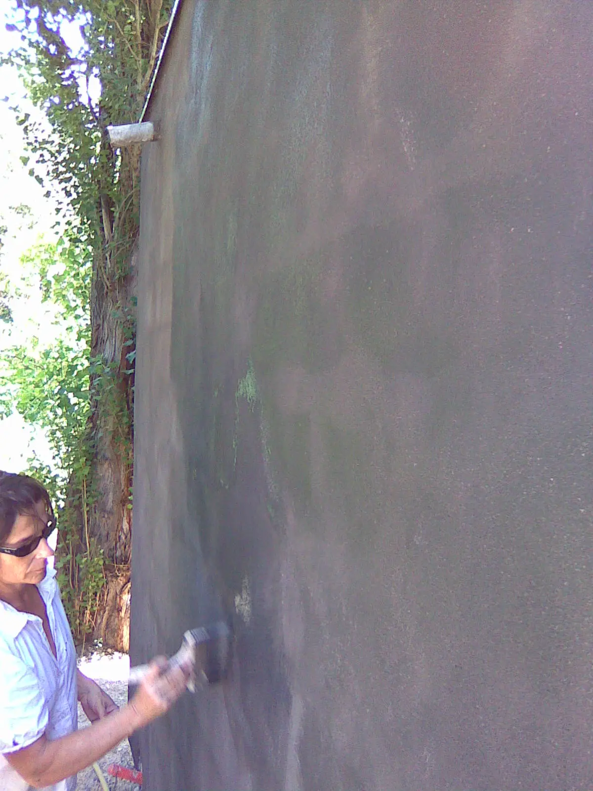 Badigeon à fresco