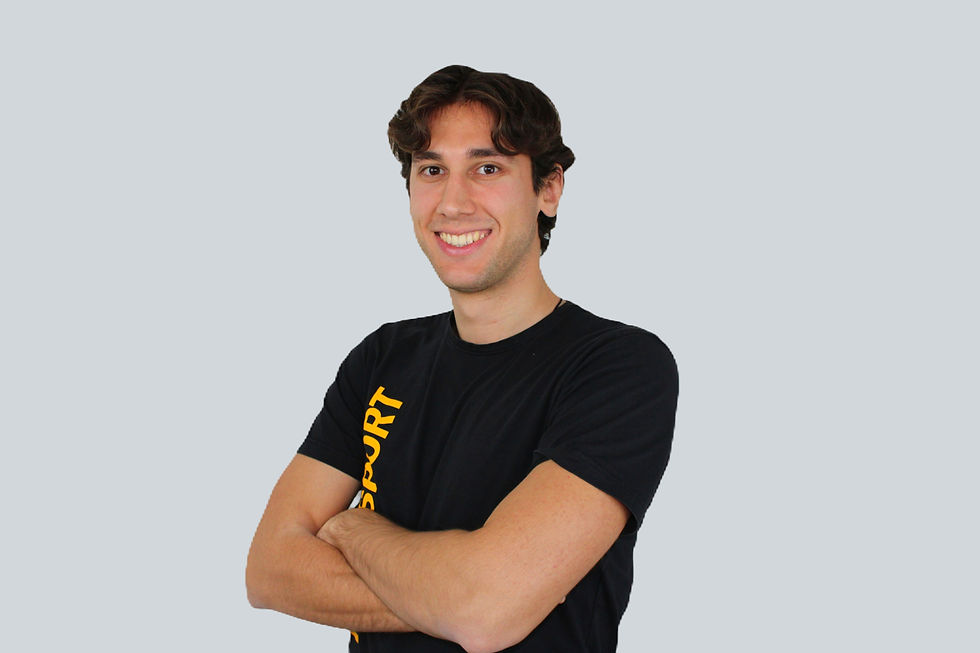 Smiling male team member of Therasport Rüschlikon