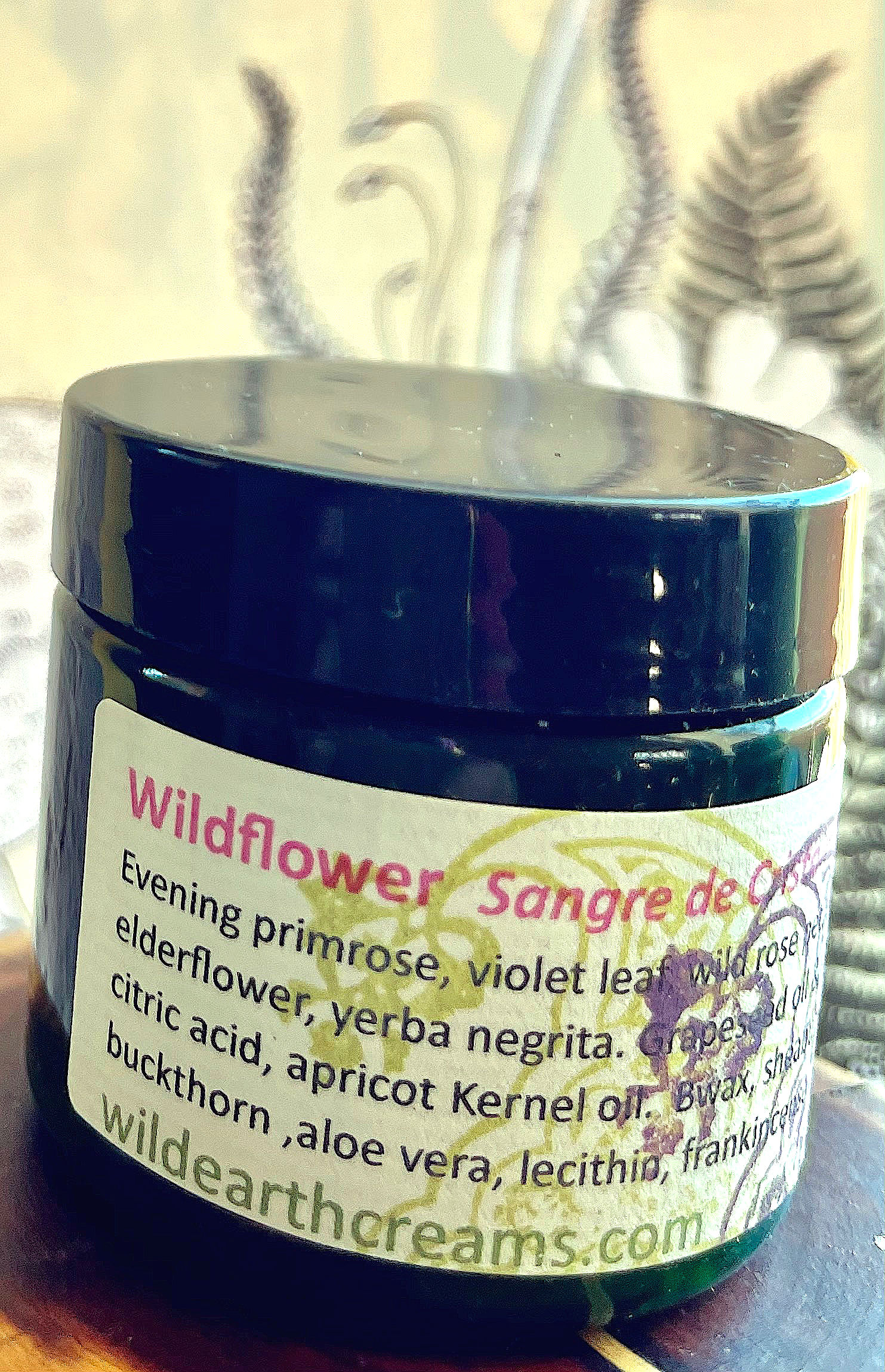 wildflower face cream            Sangre de Cristo mix