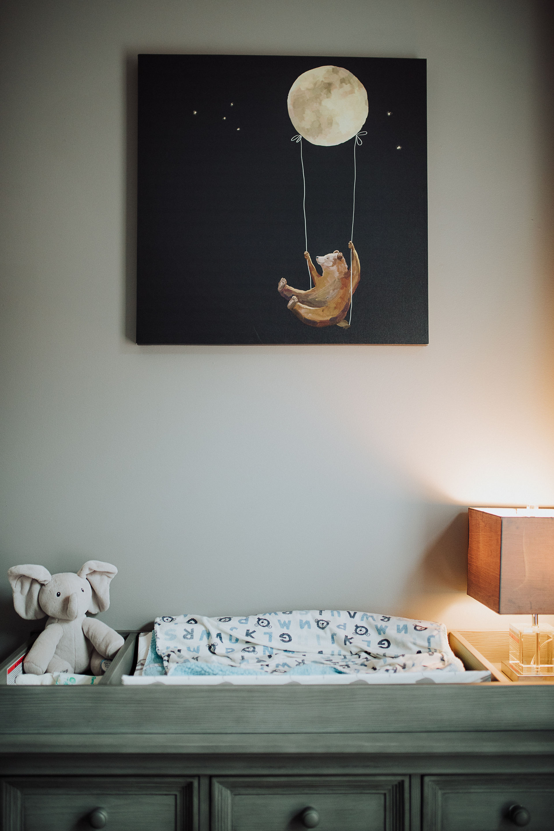 Abigail ART Indoor lifestyle newborn Salmon Arm photographer