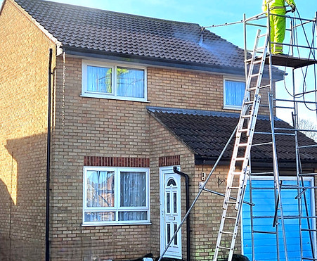 Roof cleaning and moss removal Suffolk Norfolk Essex