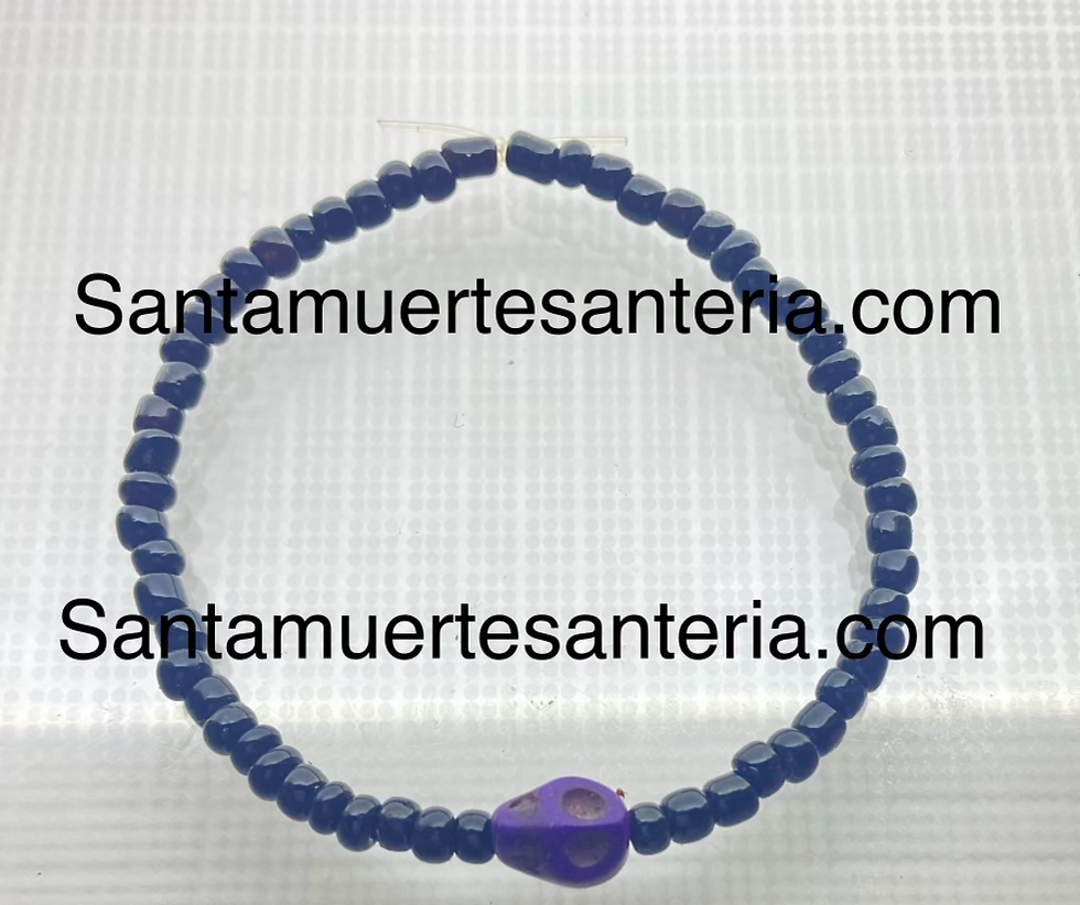 Holy Death Protection Bracelet/Santa Muerte Proteccion Pulsera