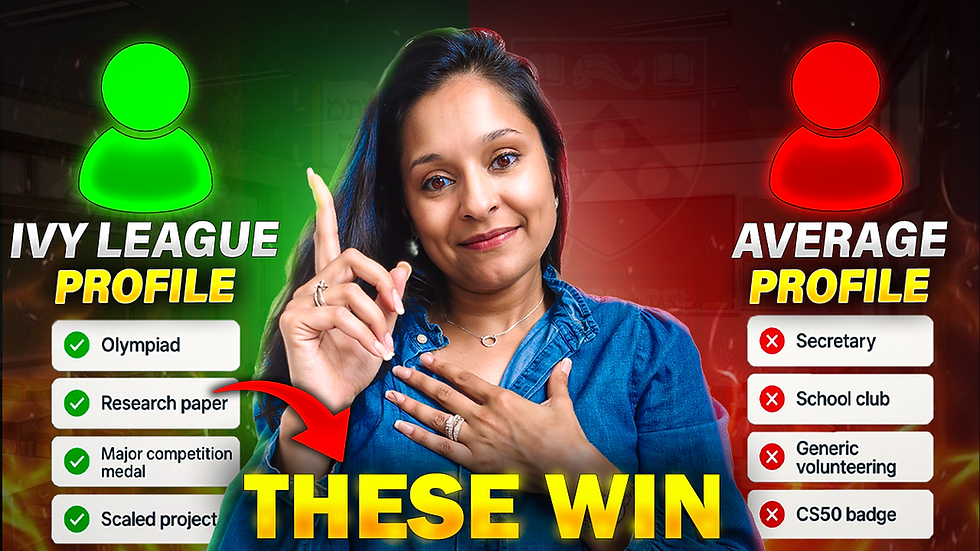 Ivy League Profile vs Average Profile | What Admissions Want