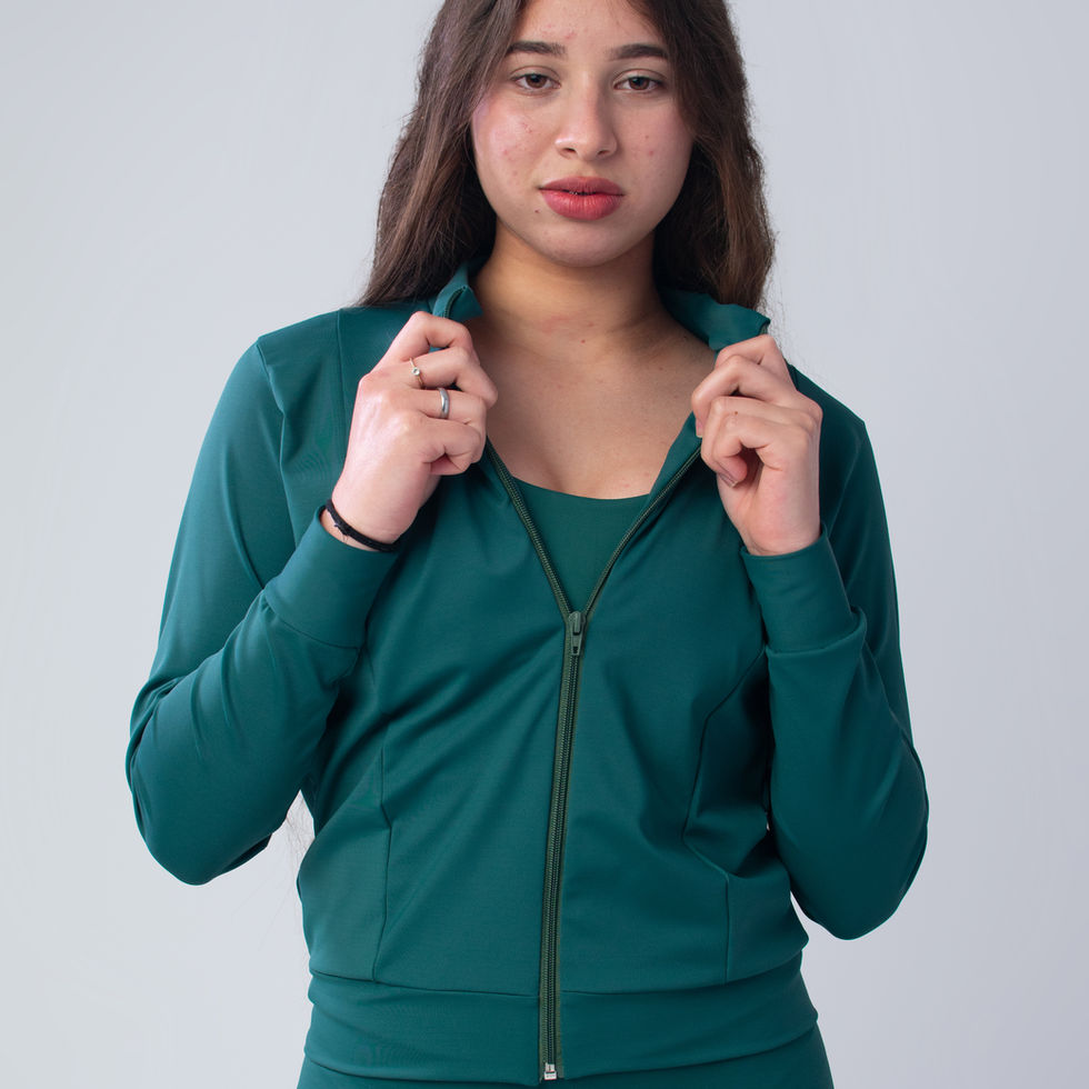 women’s gym jacket set