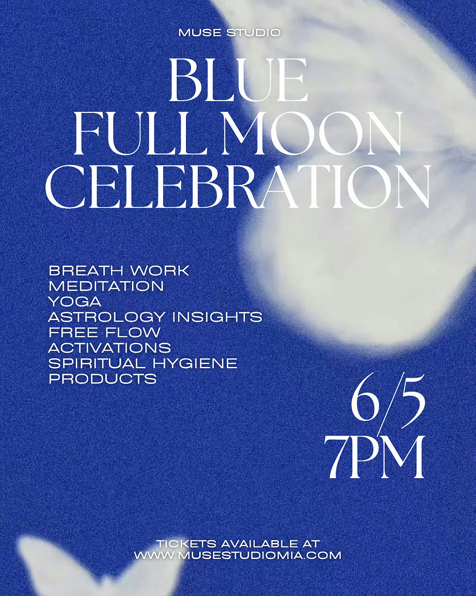 Blue Full Moon Celebration