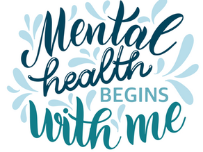 Message highlighting the role of self-awareness in mental health and cognitive change