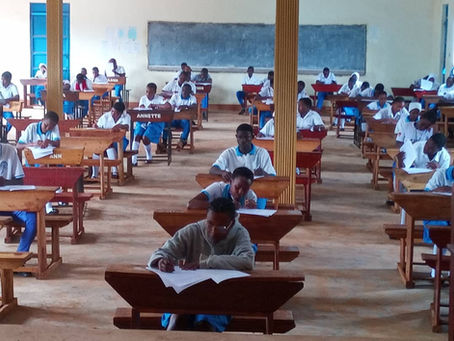 End of term One Assessments at Philadelphia secondary school.