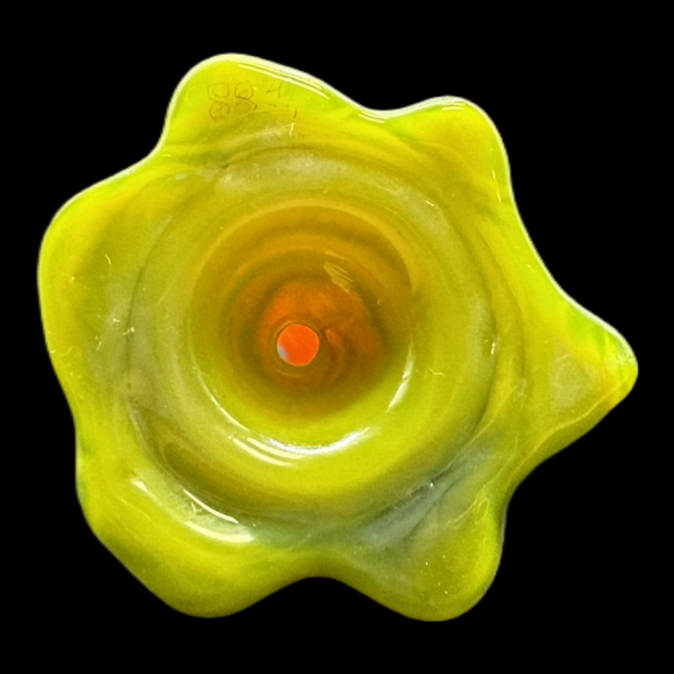 Thumbnail: Soft Serve Glass Chillum Cone (Green)