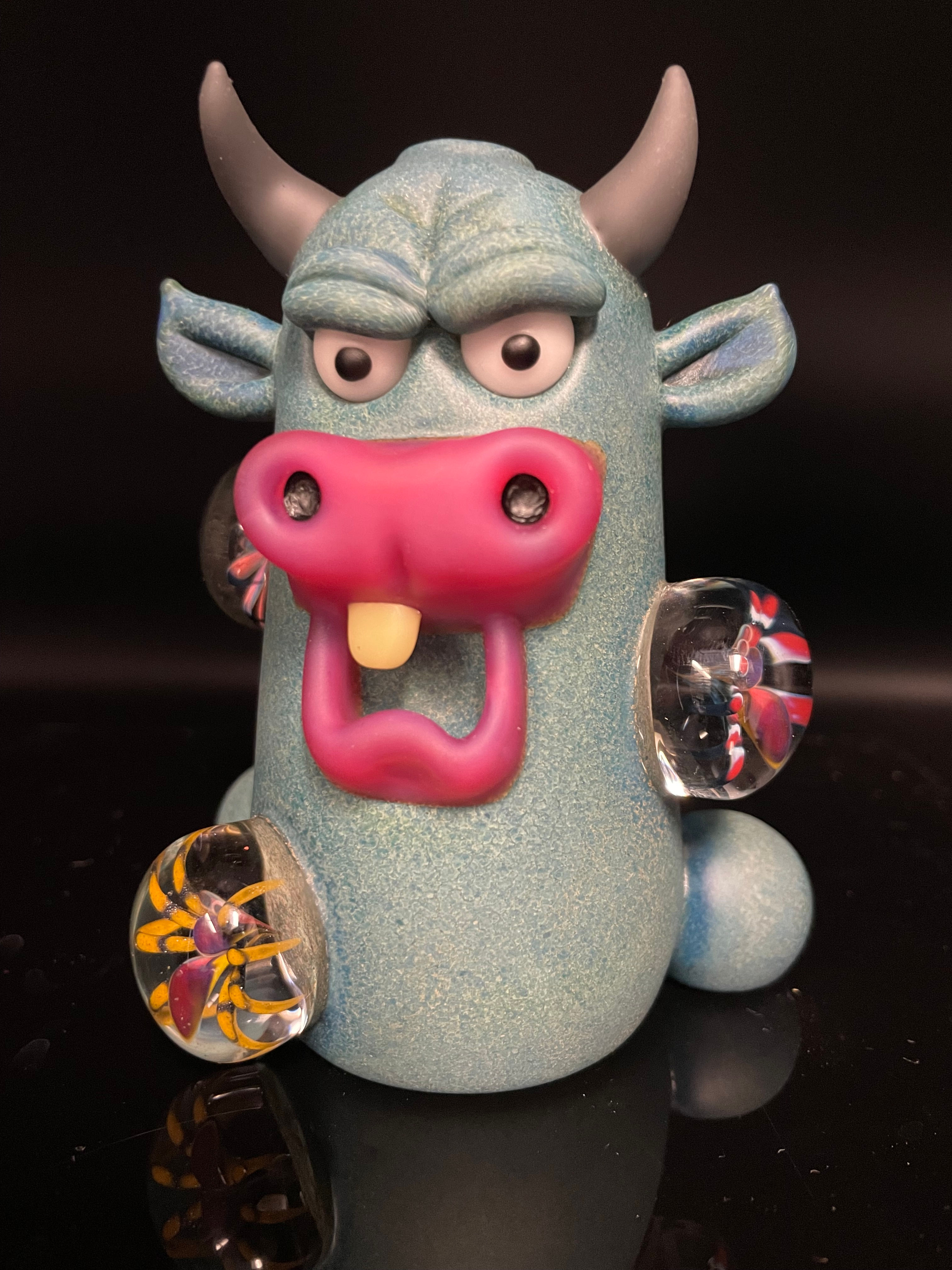 Morrison x Florin Collab Blue Bull w/ Spiders