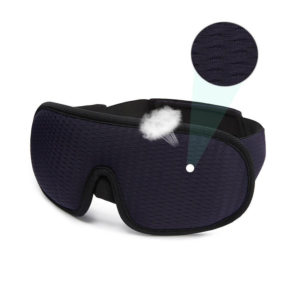 Miniatura: 3D Sleeping Mask Block Out Light Soft Padded Sleep Mask For Eyes Slaapmasker Eye
