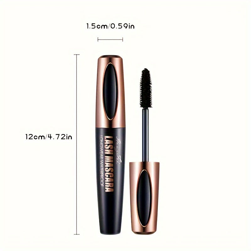 Miniatura: 4D Lash Mascara Black Eye Lashes Waterproof & Smudge-Proof Long-Lasting No Flaki
