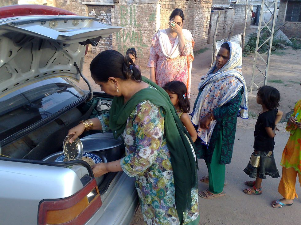 President Dr. Sultana herself distributing