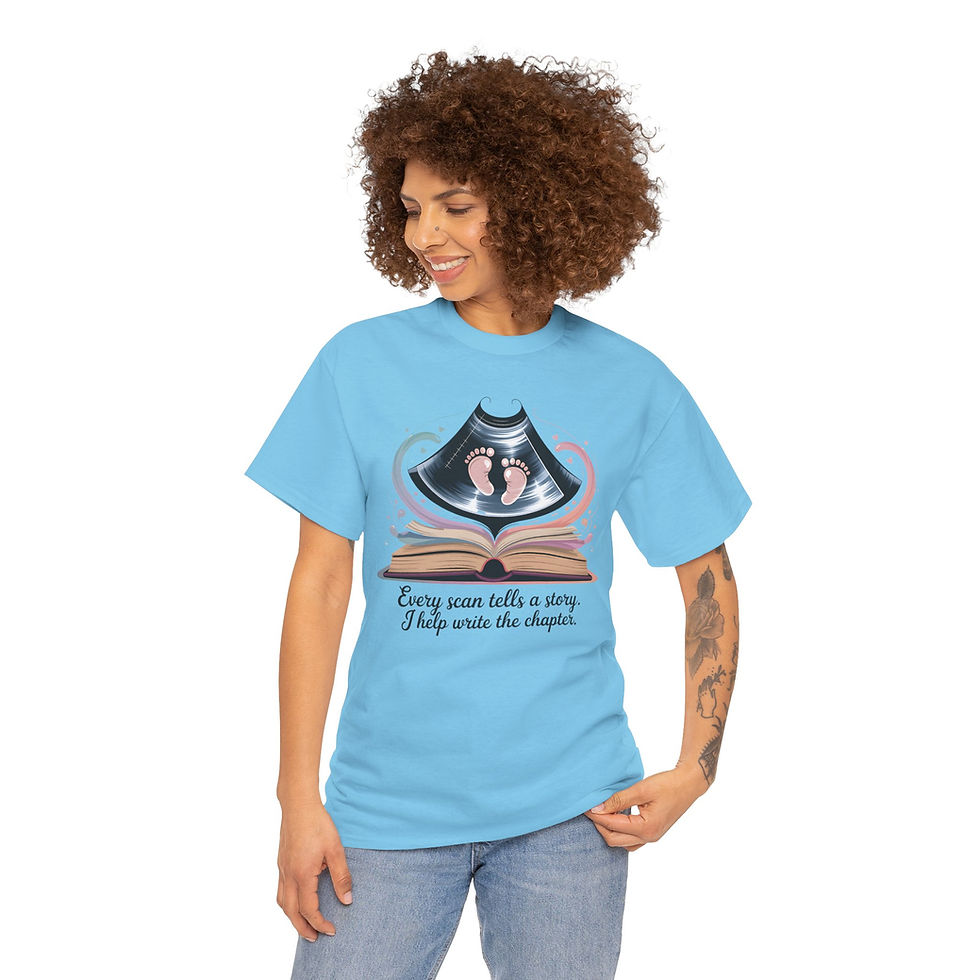 Thumbnail: Every Scan Tells a Story Ultrasound Shirt