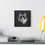 Thumbnail: Be proud of every step cat canvas wall art on wall