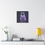 Thumbnail: Be gentle with yourself cat canvas wall art on display