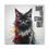 Thumbnail: Square cat wall art canvas with vibrant colors and Dare to Stand Out text