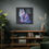 Thumbnail: cat canvas wall art own your magic print on wall