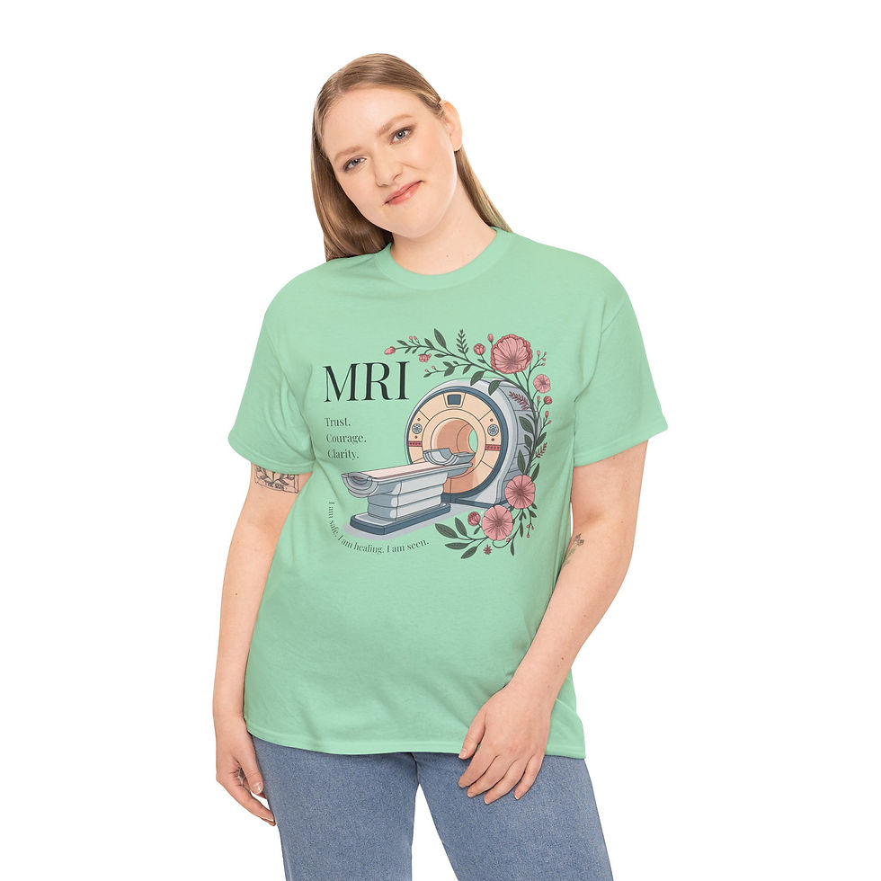 Thumbnail: Healing Happens Here MRI Shirt – Trust. Courage. Clarity.