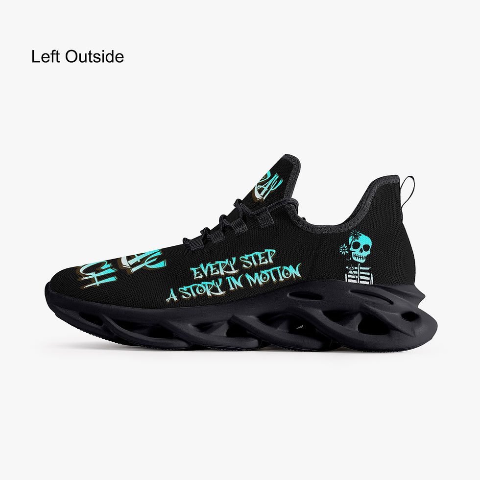 Thumbnail: X-Ray Tech Shoes – Quiet Heroes Edition (Electric Blue) Left Outside
