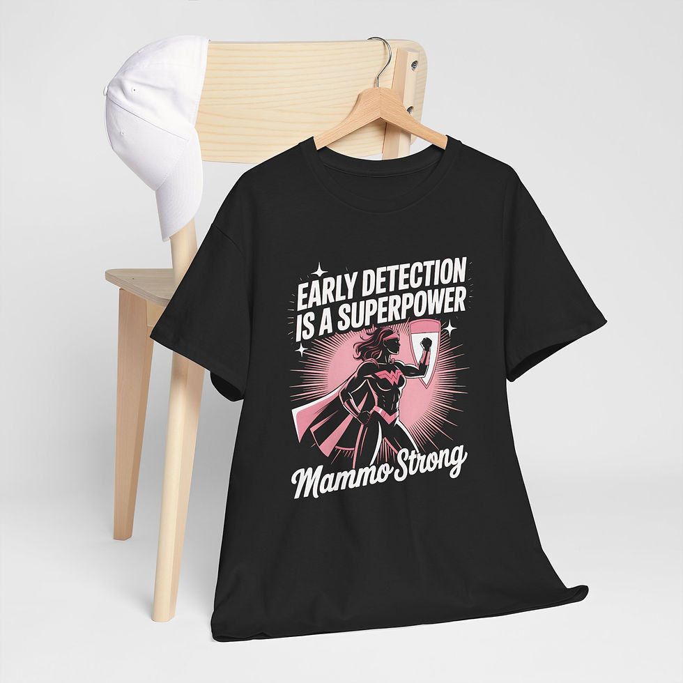 Thumbnail: Mammographer Shirt – Early Detection is a Superpower