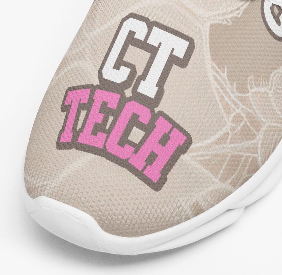 Thumbnail: CT Tech Shoes Closeup – Toe Detail